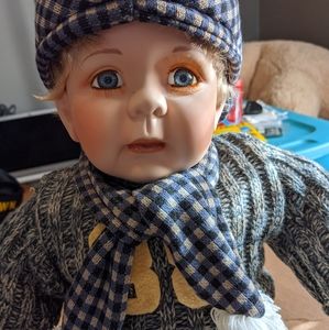 Vintage Porcelain Doll 19